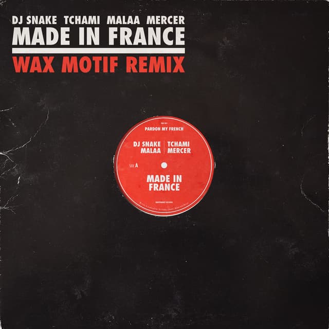 Made In France (Wax Motif Remix) cover