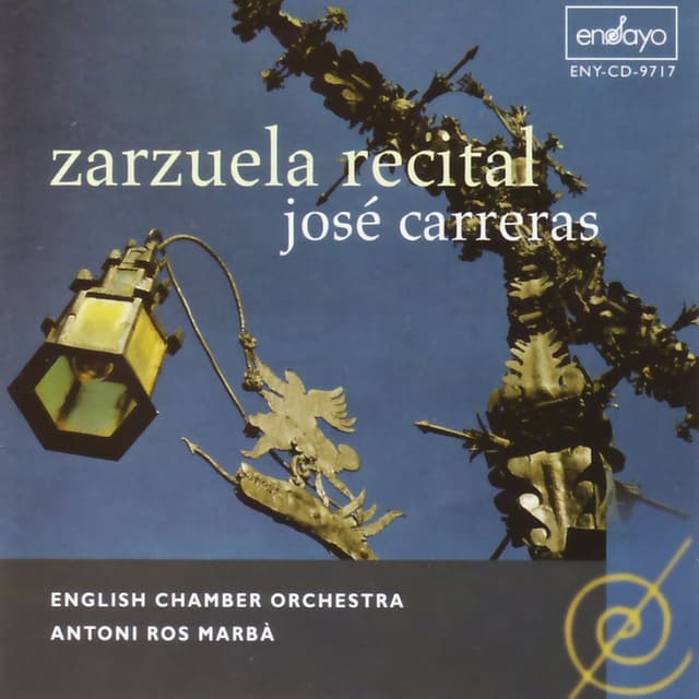 Zarzuela Recital: Jose Carreras cover