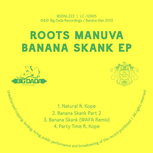 Banana Skank cover