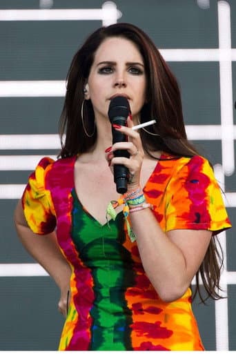 Lana Del Rey - Glastonbury Festival 2014 poster