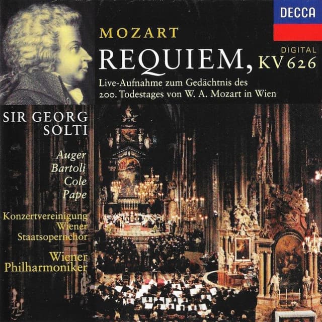 Requiem, K 626 cover