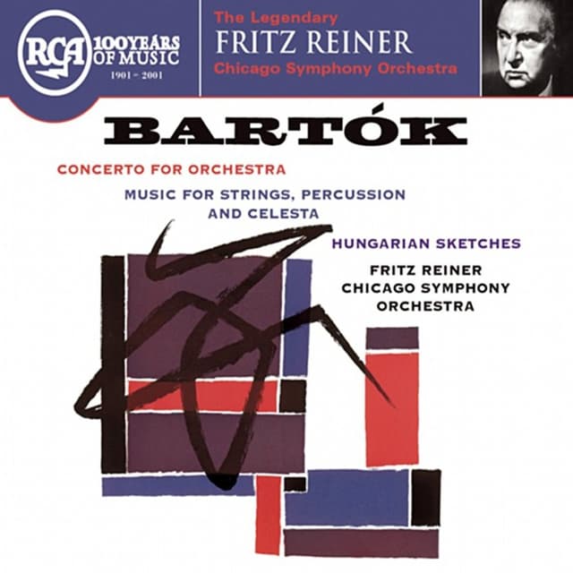 Concerto for Orchestra / Music for Strings, Percussion and Celesta (Chicago Symphony Orchestra feat. conductor: Fritz Reiner) cover