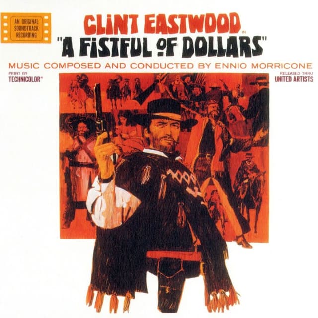 Music From the Original Sound Tracks of "A Fistful of Dollars" & "For a Few Dollars More" cover